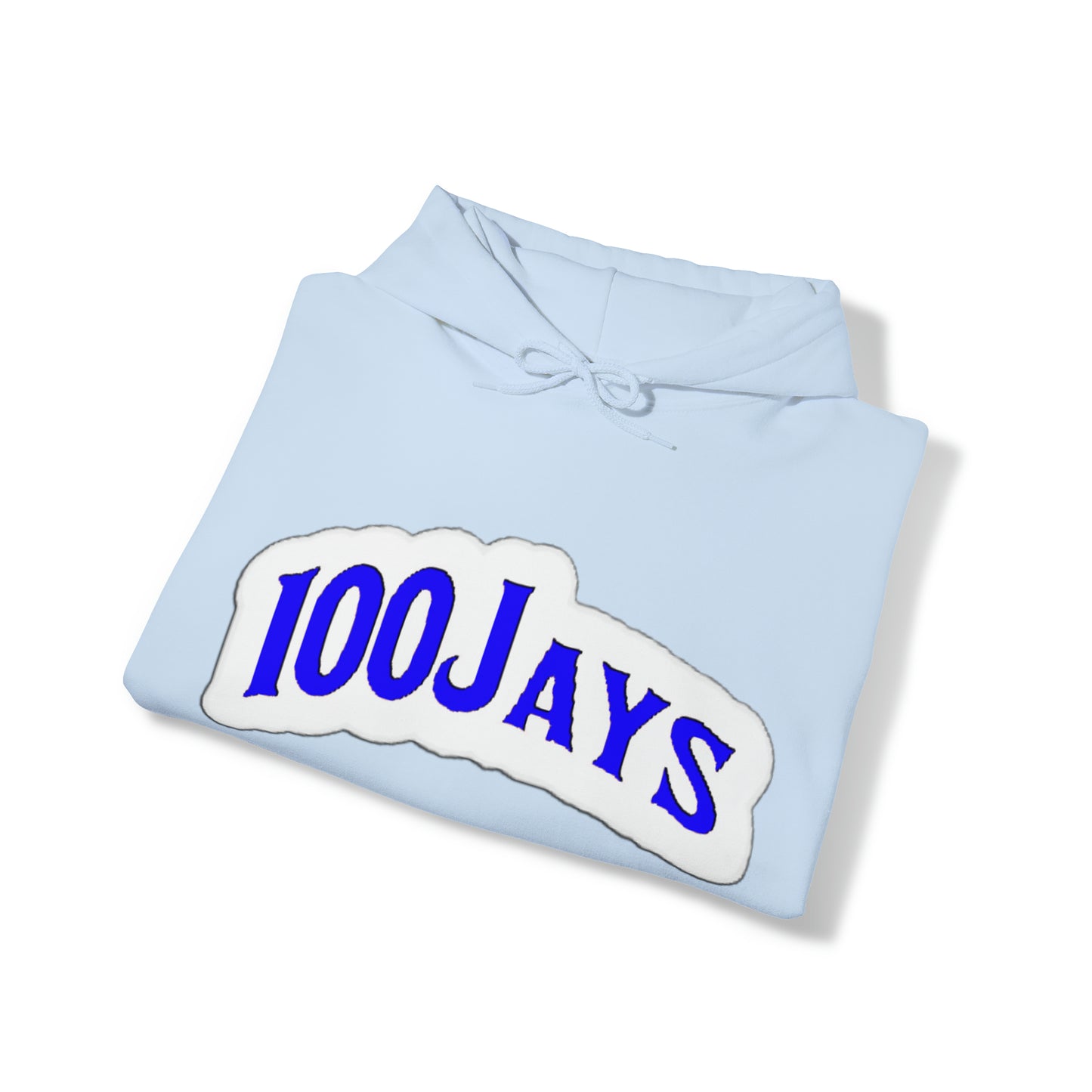 100 Jays Classic Blue Unisex Heavy Blend™ Hooded Sweatshirt