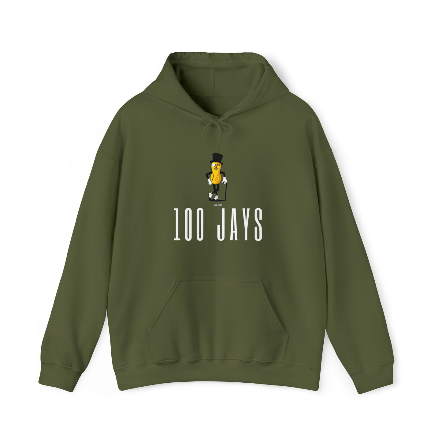 Sudadera con capucha unisex Heavy Blend™ de 100 Jays Mr. Peanut 