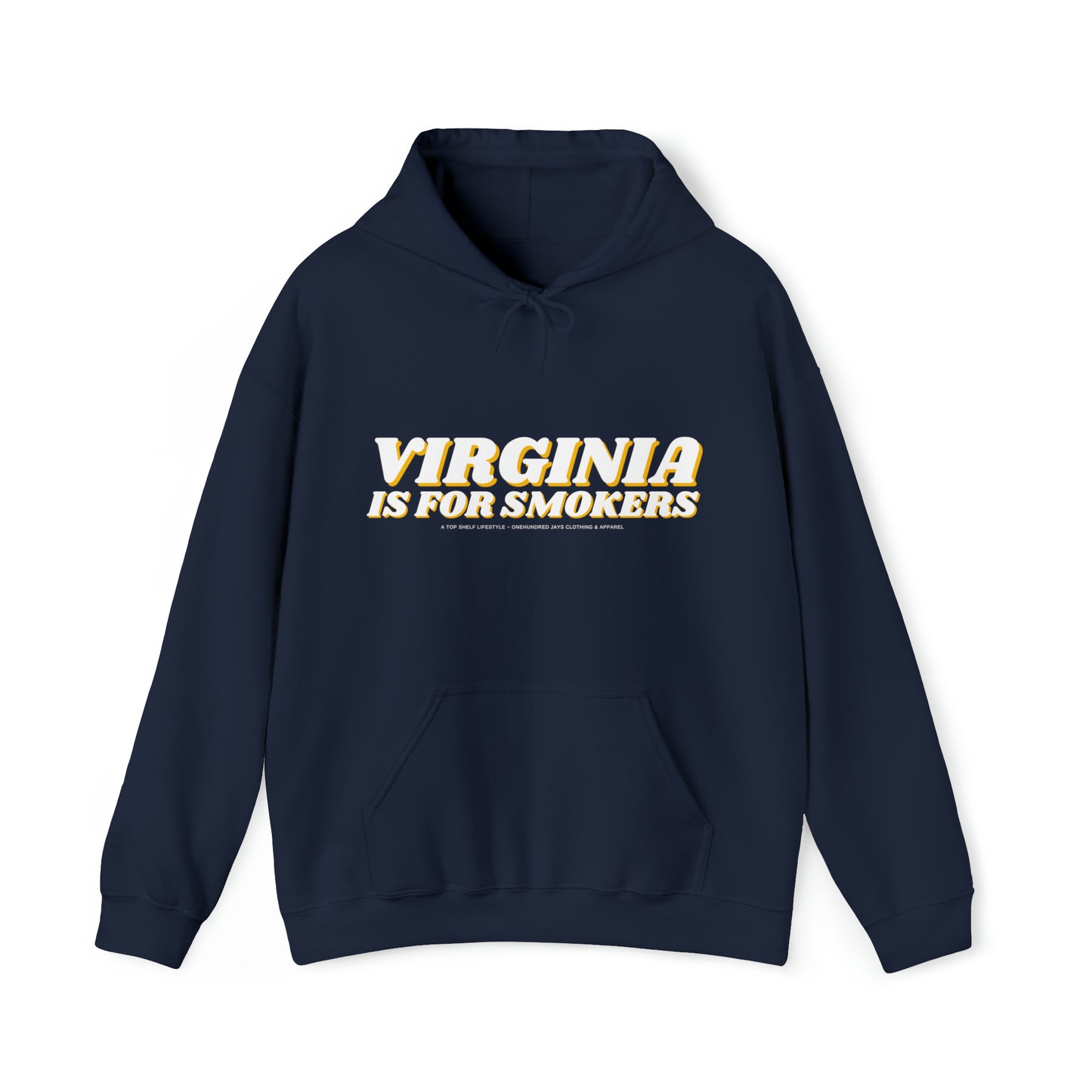 100 Jays Virginia es para fumadores Sudadera con capucha unisex Heavy Blend™ 