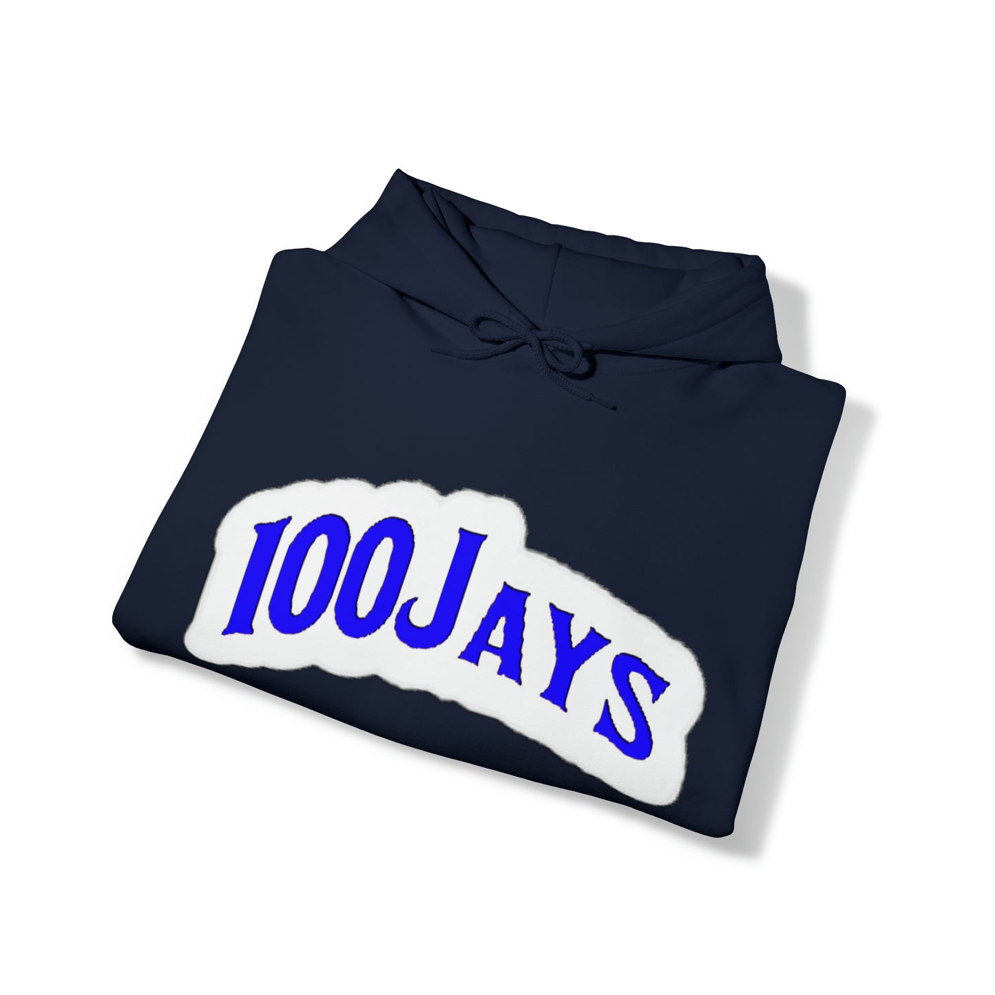 100 Jays Classic Blue Unisex Heavy Blend™ Hooded Sweatshirt