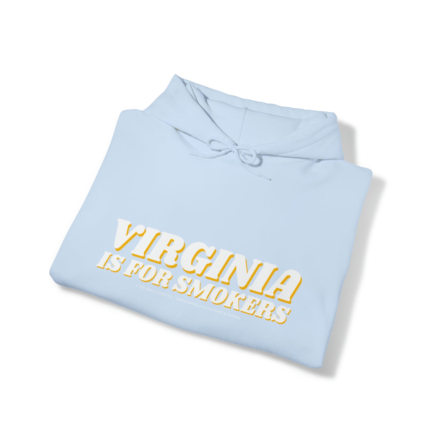 100 Jays Virginia es para fumadores Sudadera con capucha unisex Heavy Blend™ 