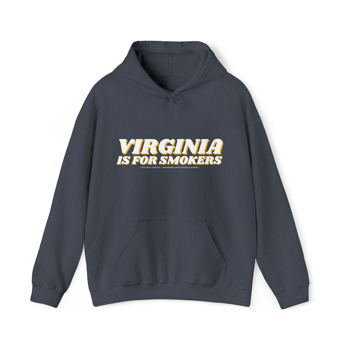 100 Jays Virginia es para fumadores Sudadera con capucha unisex Heavy Blend™ 