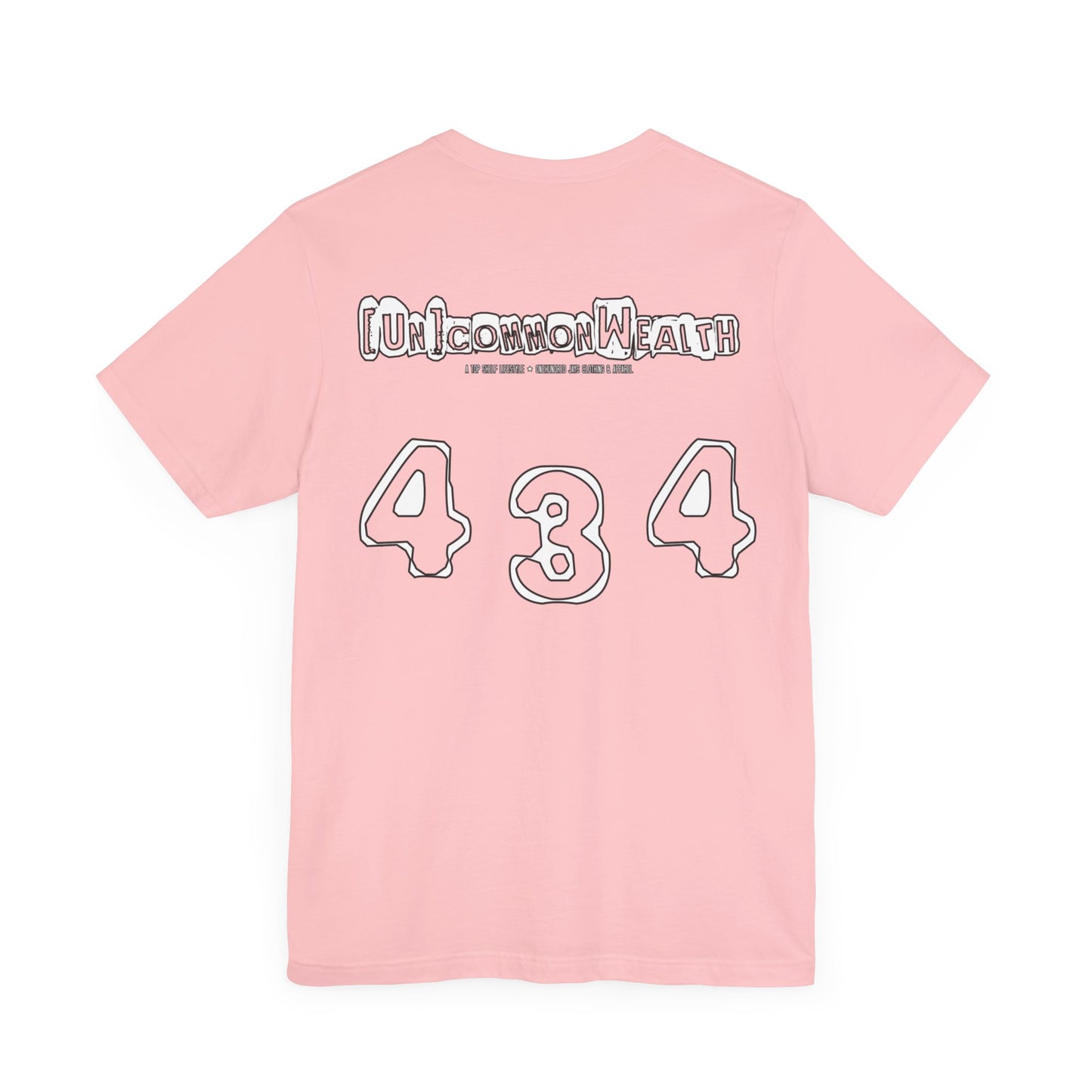 UNCOMMONWEALTH 434 Unisex Jersey Short Sleeve Tee