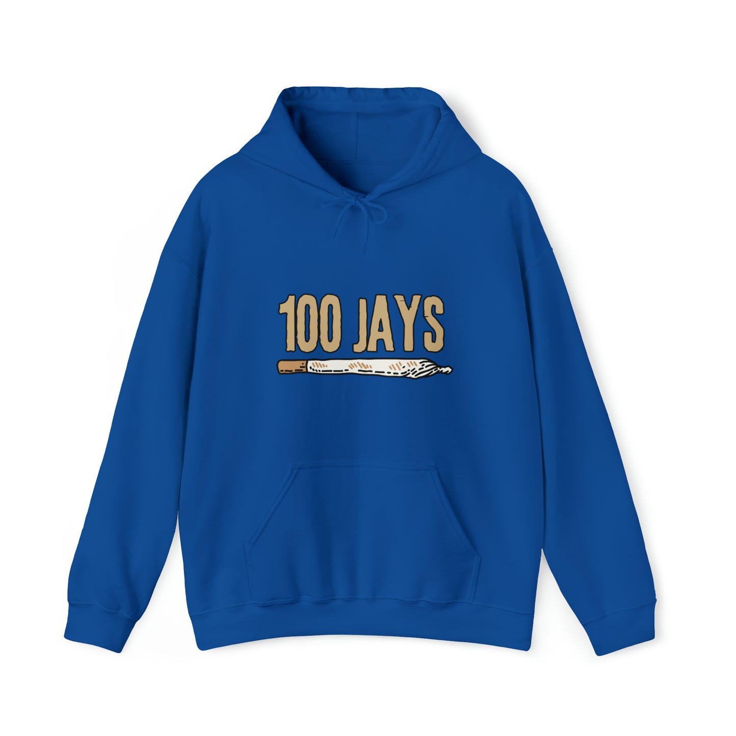 100 Jays : DoobieUnisex Heavy Blend™ 连帽运动衫