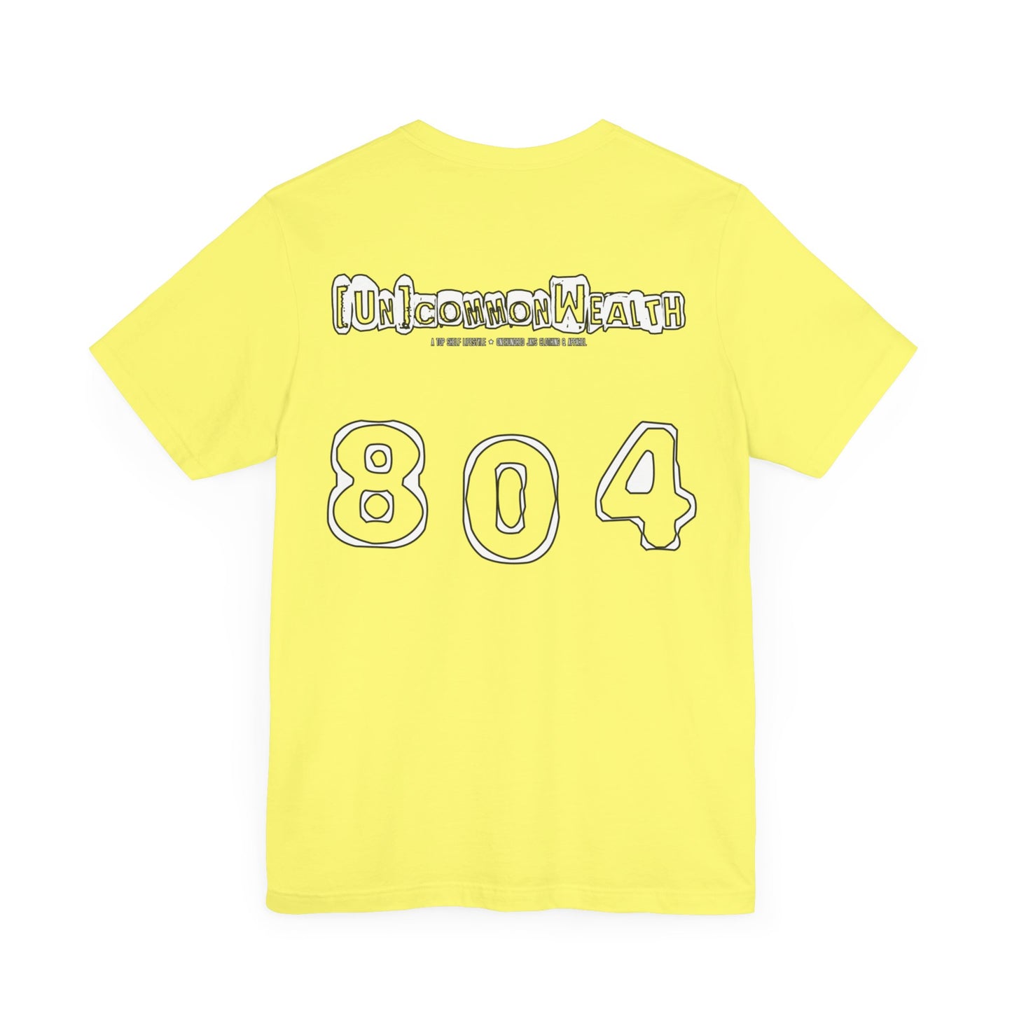 UNCOMMONWEALTH 804 Unisex Jersey Short Sleeve Tee