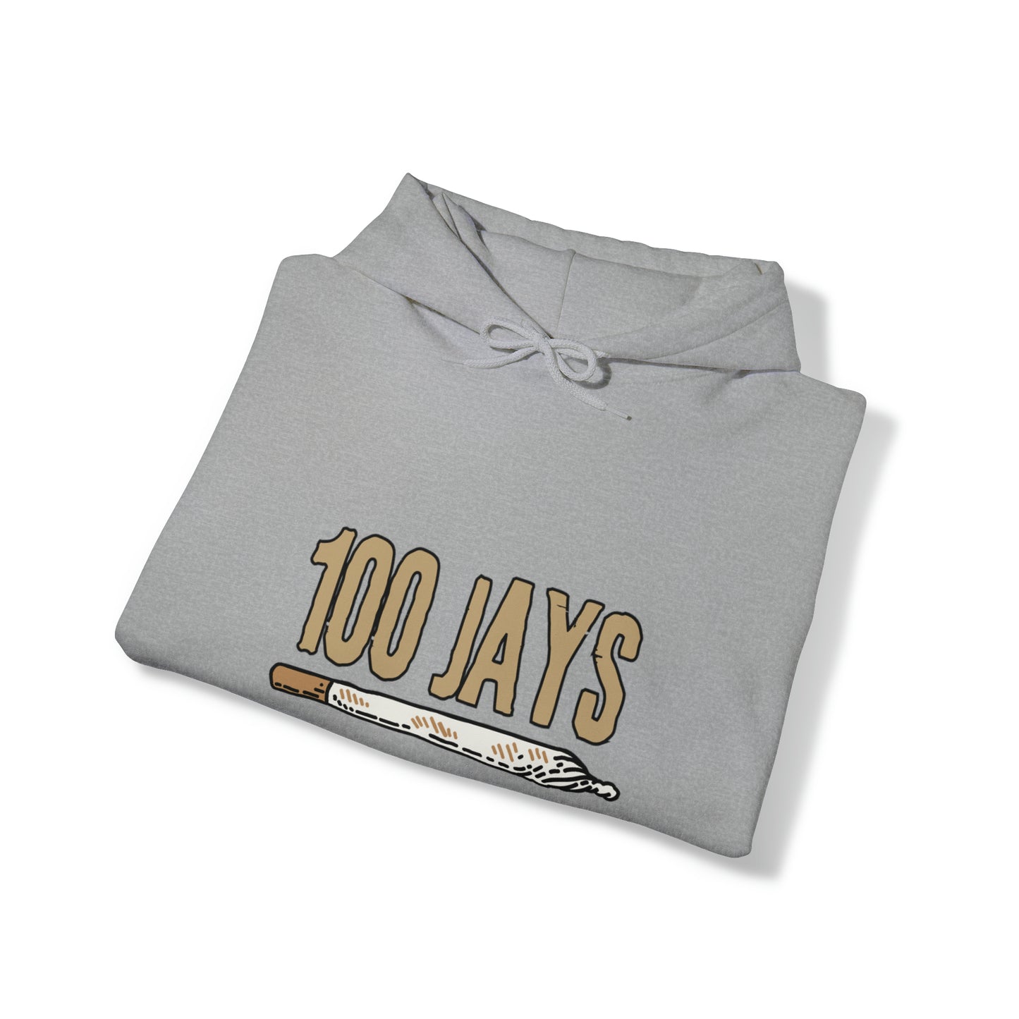 100 Jays : DoobieUnisex Heavy Blend™ 连帽运动衫