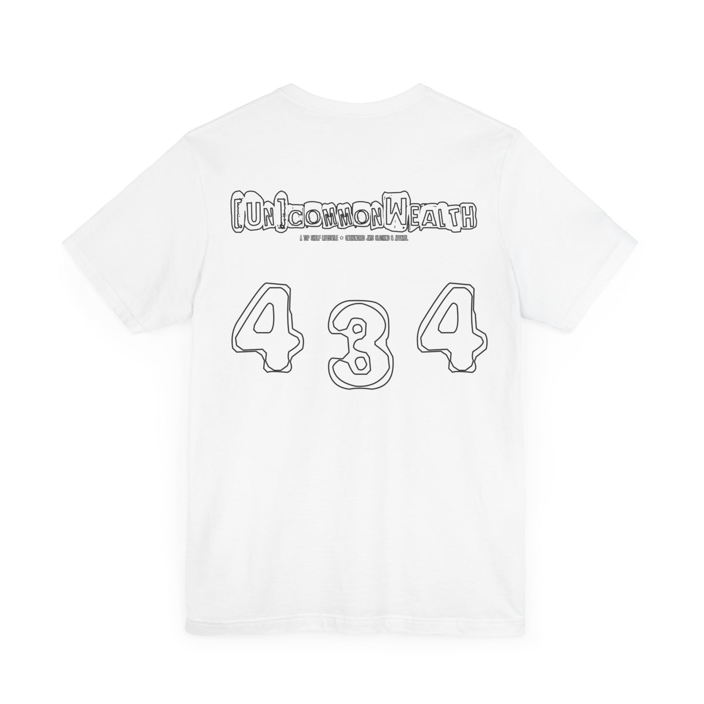 UNCOMMONWEALTH 434 Unisex Jersey Short Sleeve Tee