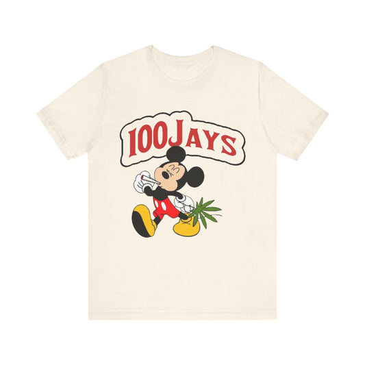 Marijuana Mickey Unisex Jersey Short Sleeve Tee