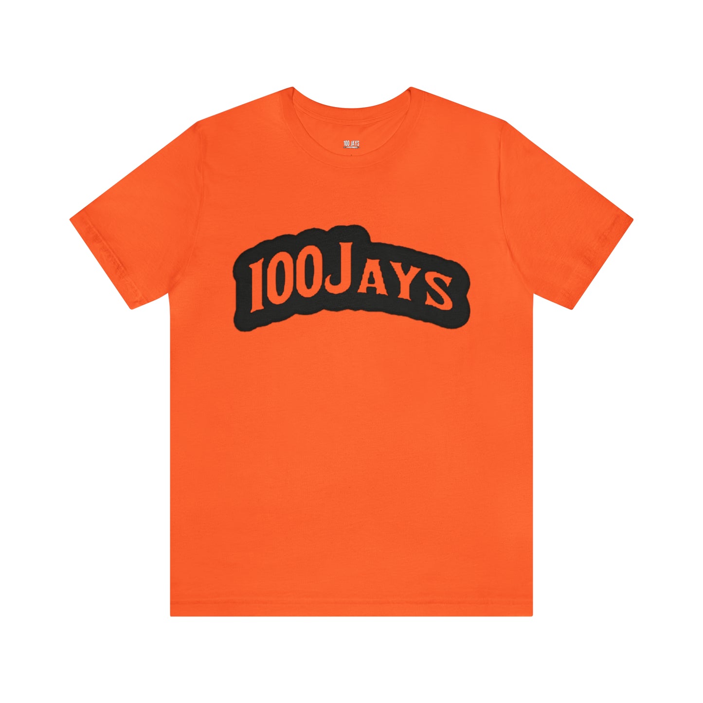 100 Jays Classic Black Unisex Jersey Short Sleeve Tee