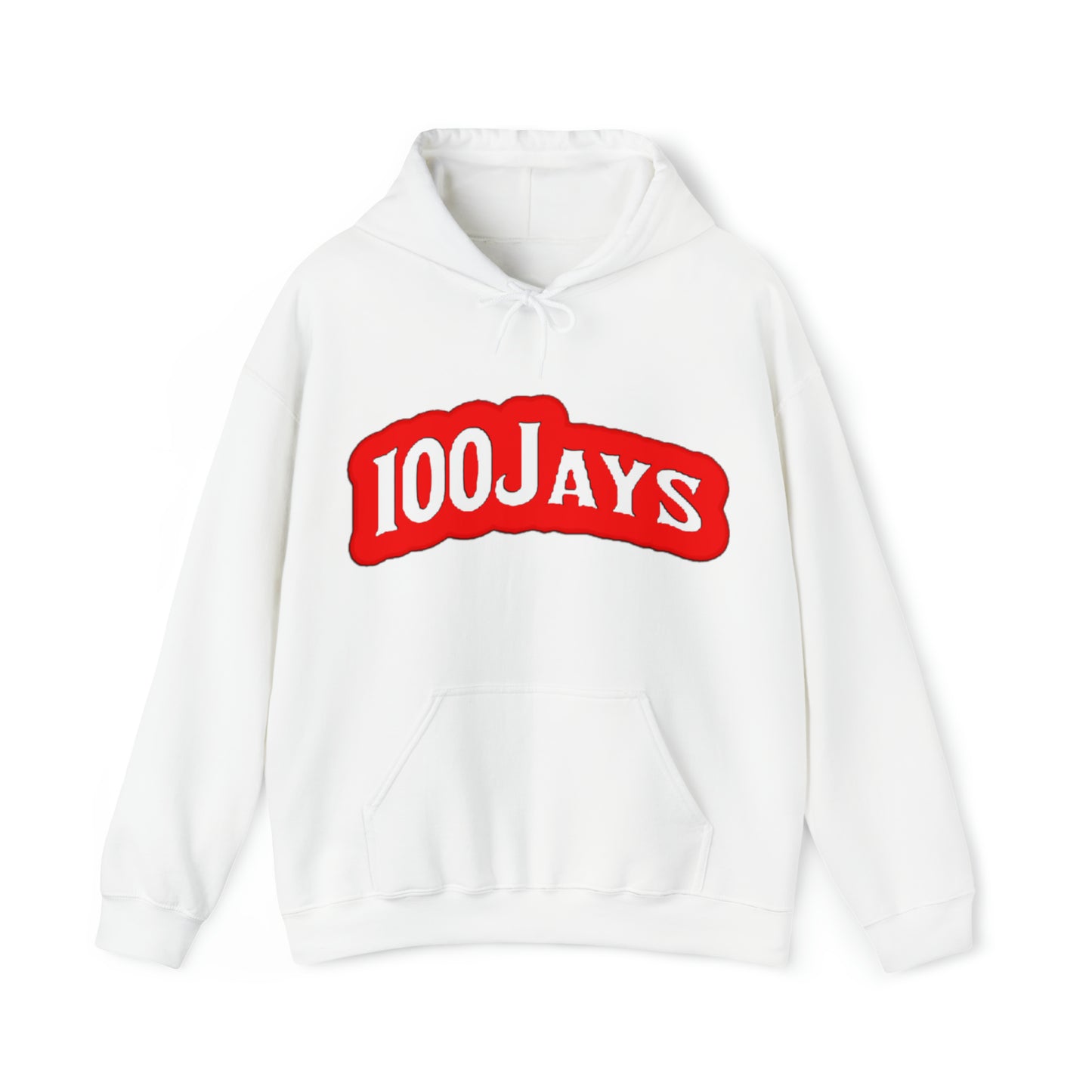 100 Jays Classic Red Unisex Heavy Blend™ Hooded Sweatshirt