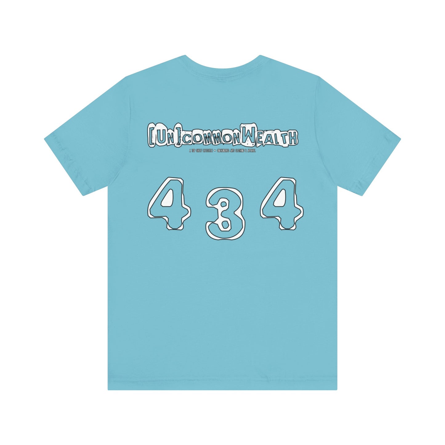 UNCOMMONWEALTH 434 Unisex Jersey Short Sleeve Tee