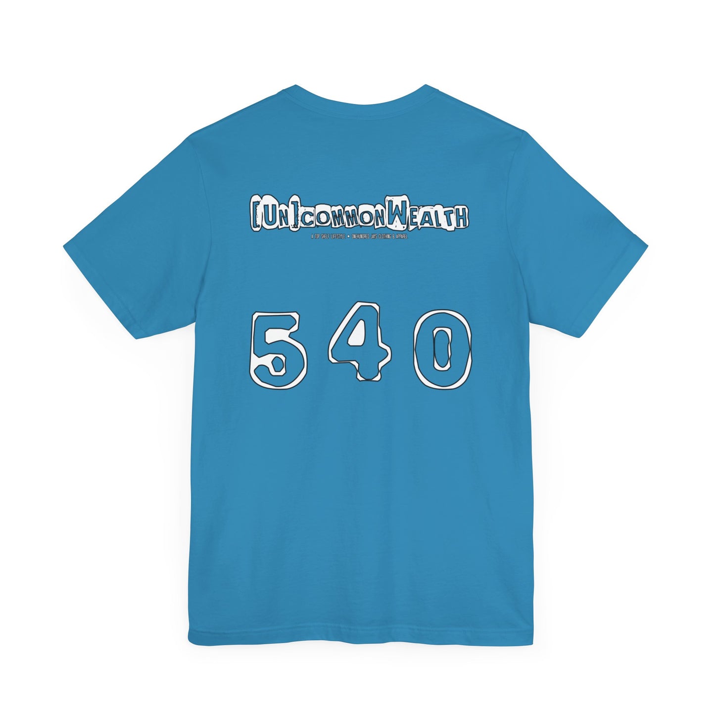 UNCOMMONWEALTH 540 Unisex Jersey Short Sleeve Tee