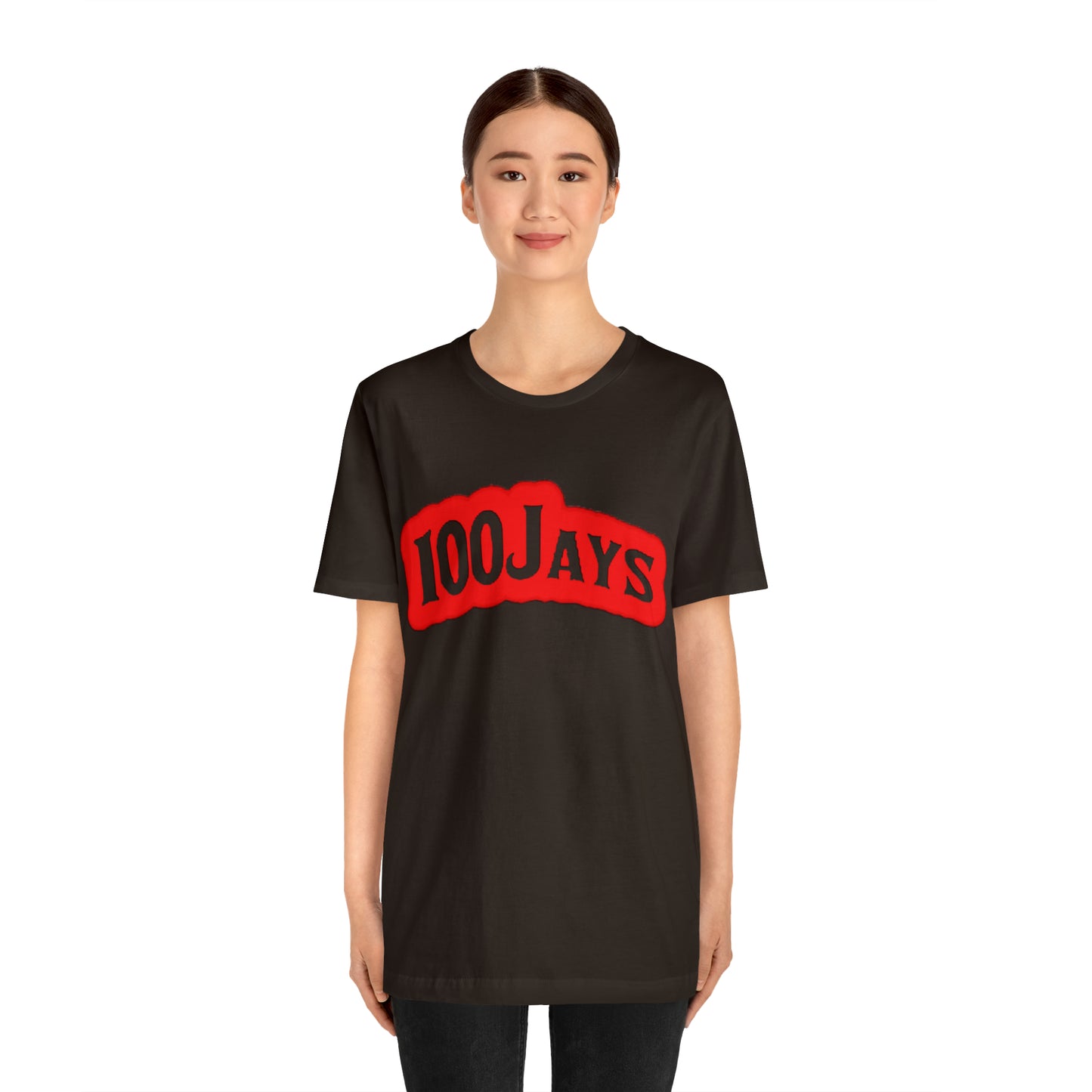 100 Jays Classic Red Unisex Jersey Short Sleeve Tee