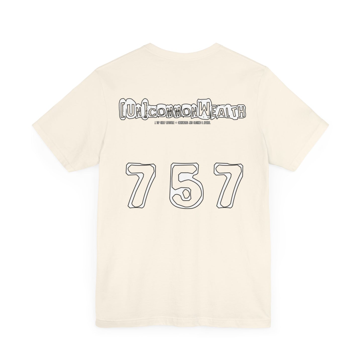 UNCOMMONWEALTH 757 Unisex Jersey Short Sleeve Tee