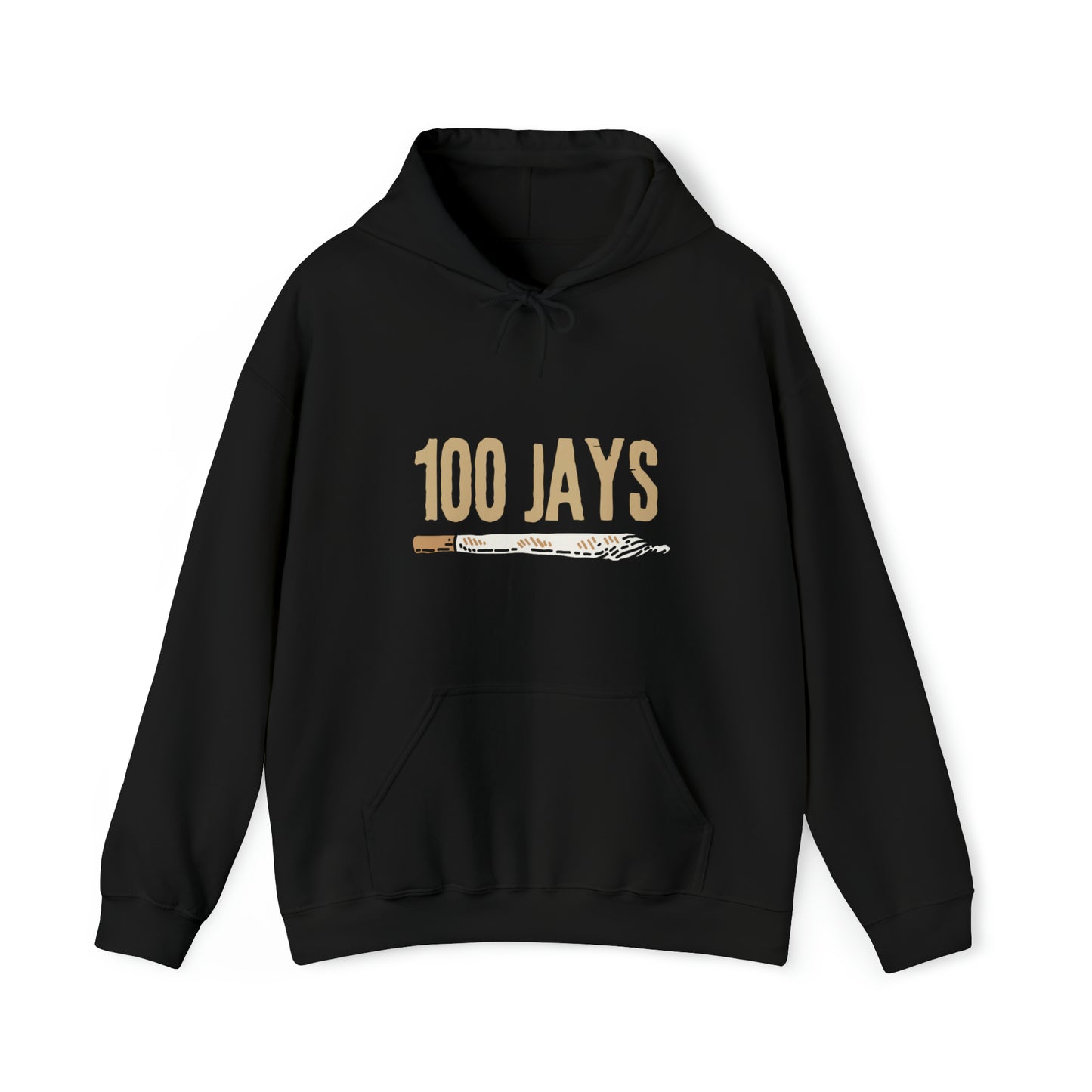 100 Jays : DoobieUnisex Heavy Blend™ 连帽运动衫