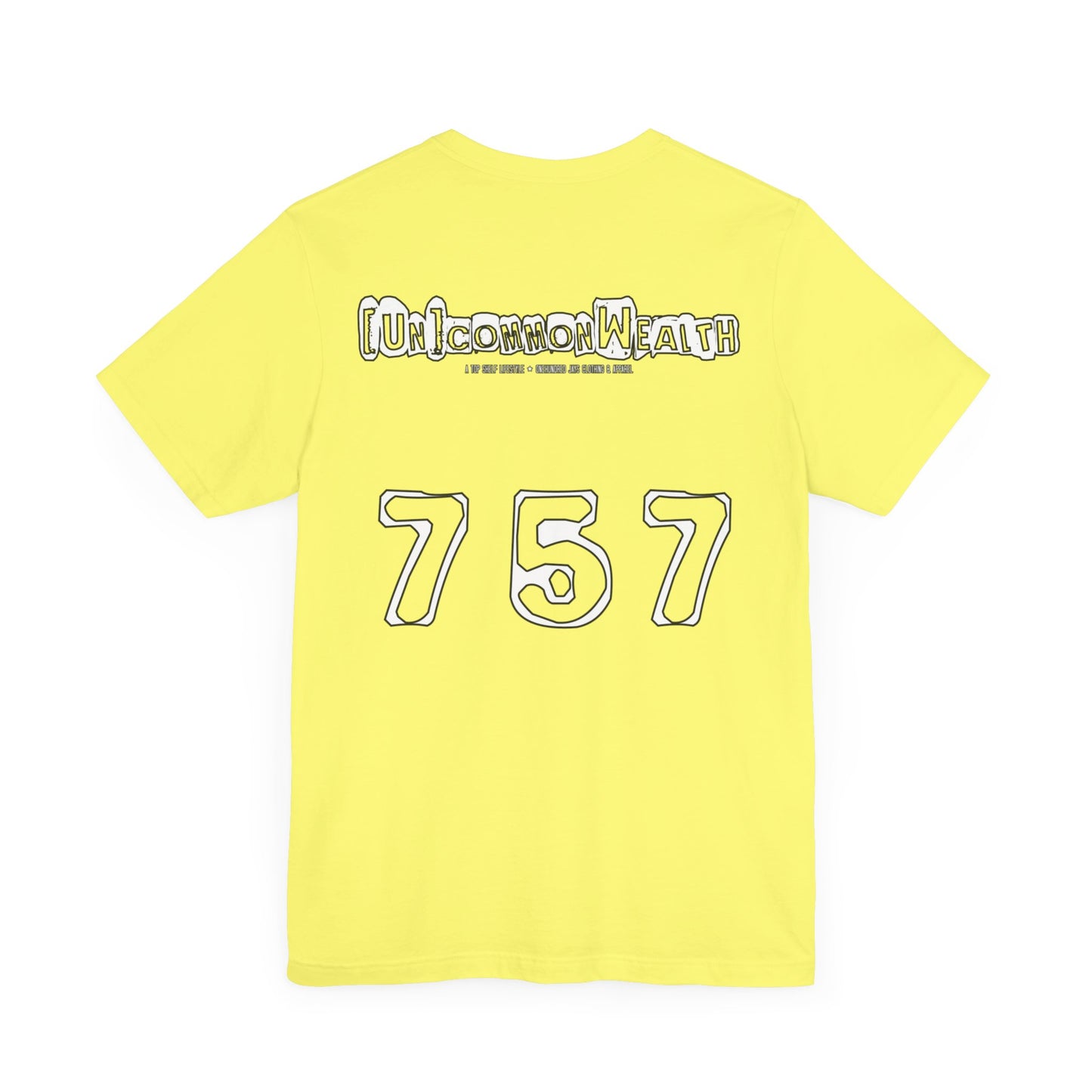 UNCOMMONWEALTH 757 Unisex Jersey Short Sleeve Tee