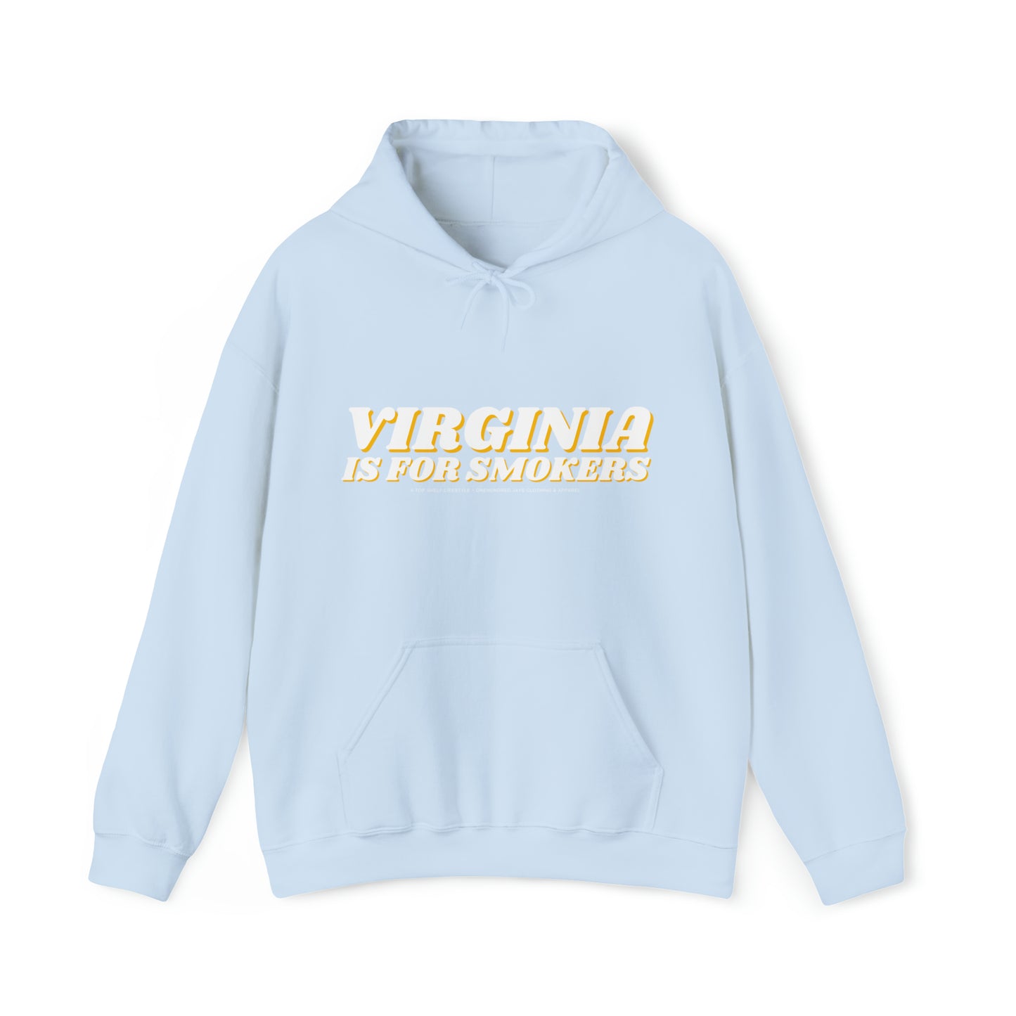 100 Jays Virginia Is For Smokers Unisex Heavy Blend™ Hooded Sweatshirt