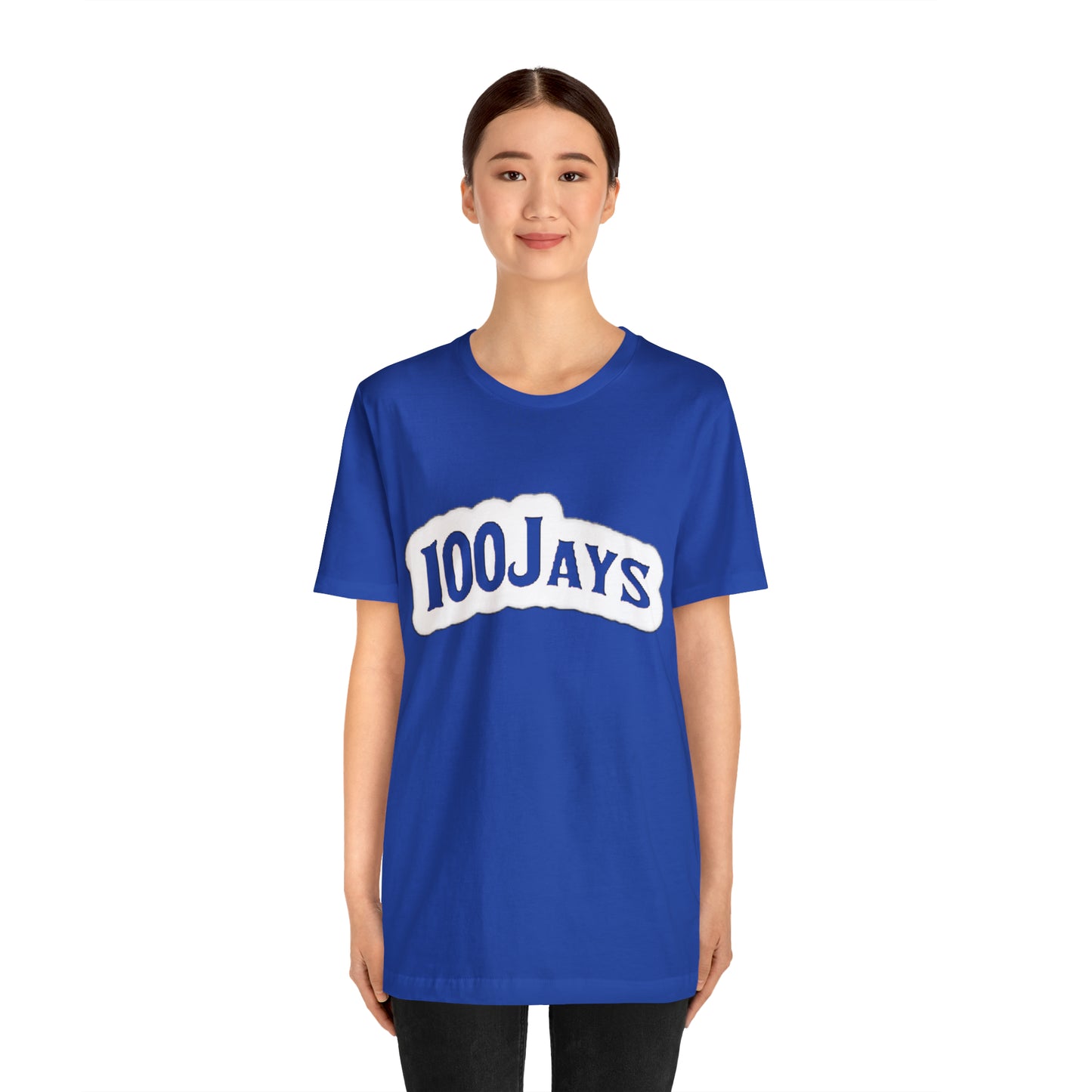 100 Jays Classic White Unisex Jersey Short Sleeve Tee