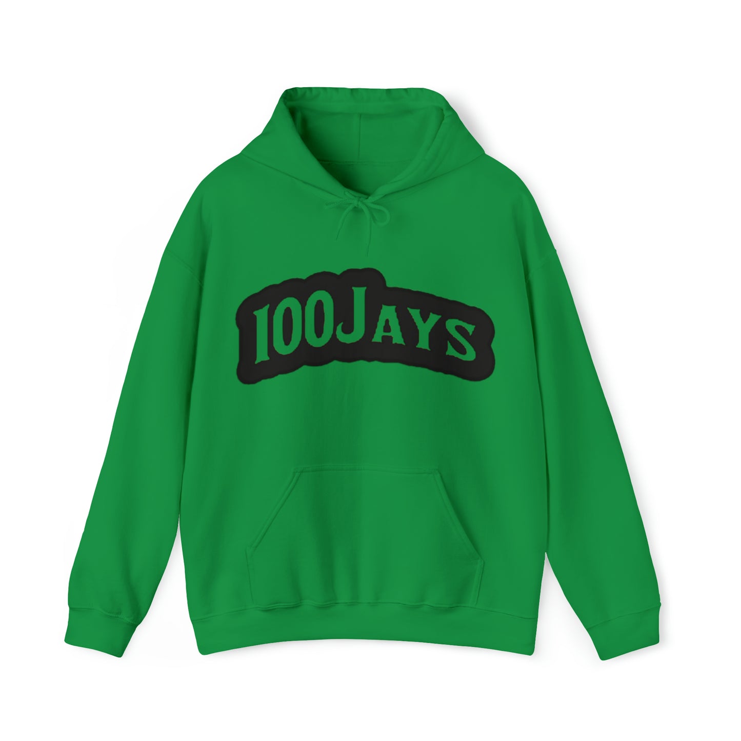 100 Jays Classic Black Unisex Heavy Blend™ Hooded Sweatshirt