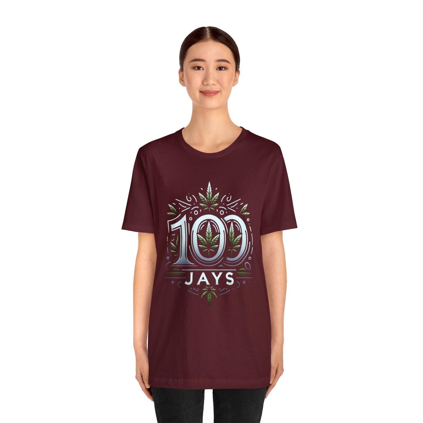 100 Jays Single Stoner Camiseta de manga corta unisex Jersey