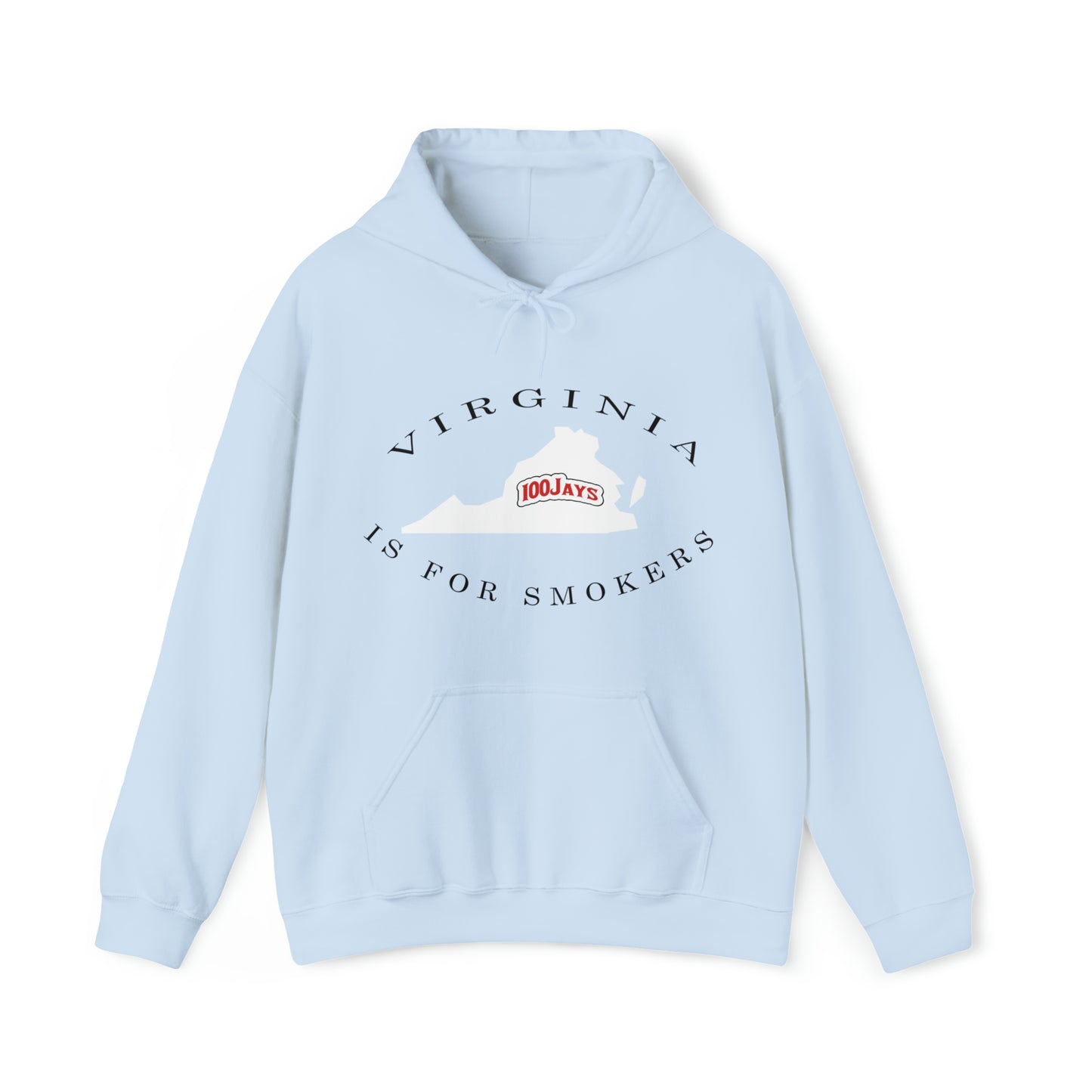 100 Jays Virginia Is For Smokers 2 Unisex Heavy Blend™ Hooded Sweatshirt