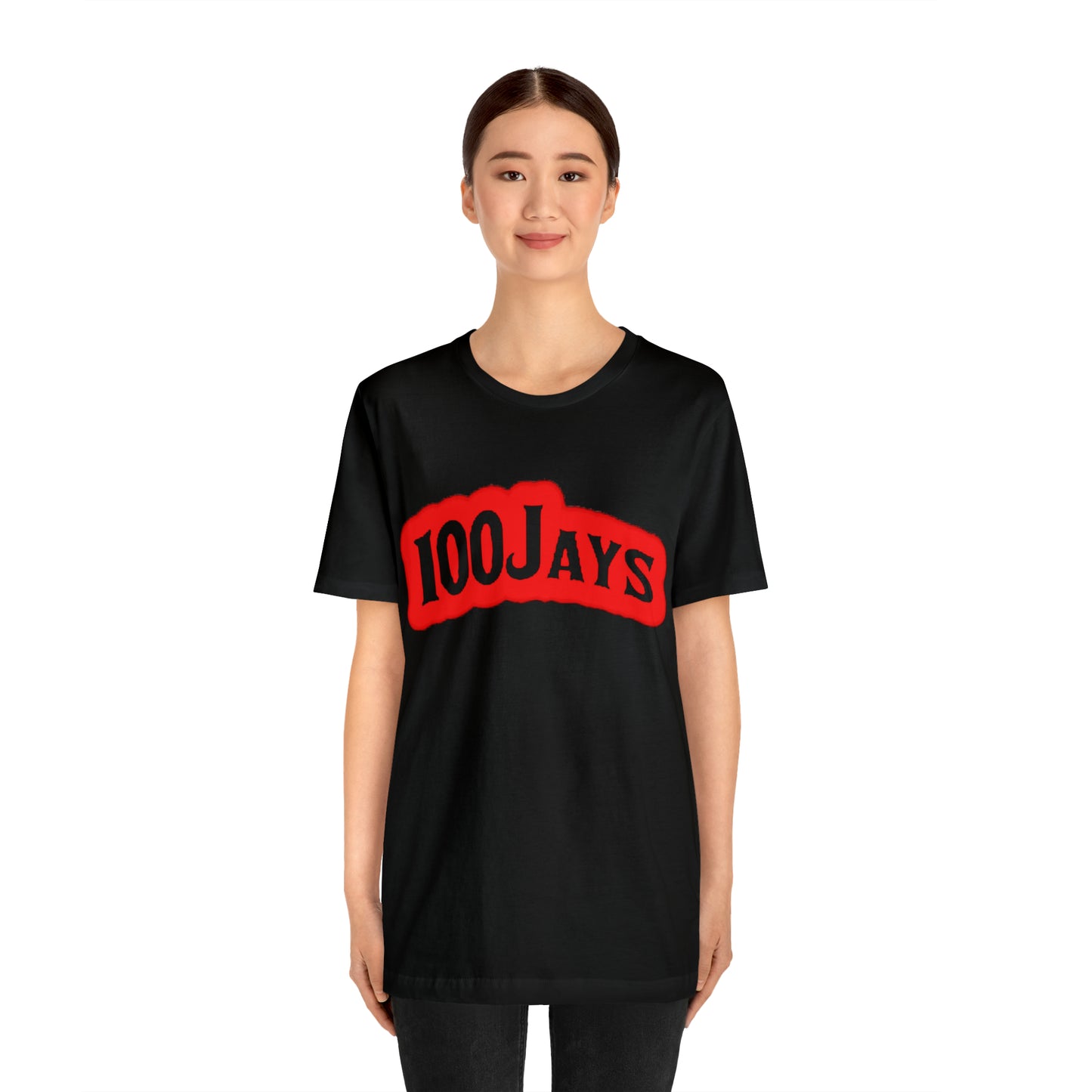 100 Jays Classic Red Unisex Jersey Short Sleeve Tee