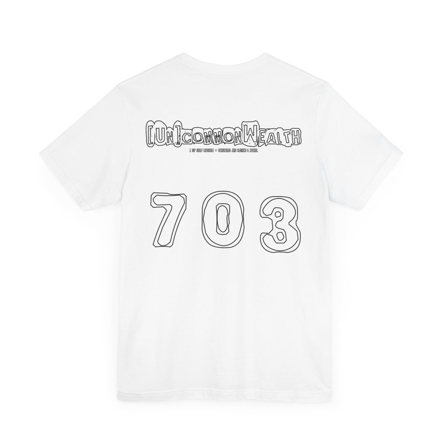 UNCOMMONWEALTH 703 Unisex Jersey Short Sleeve Tee