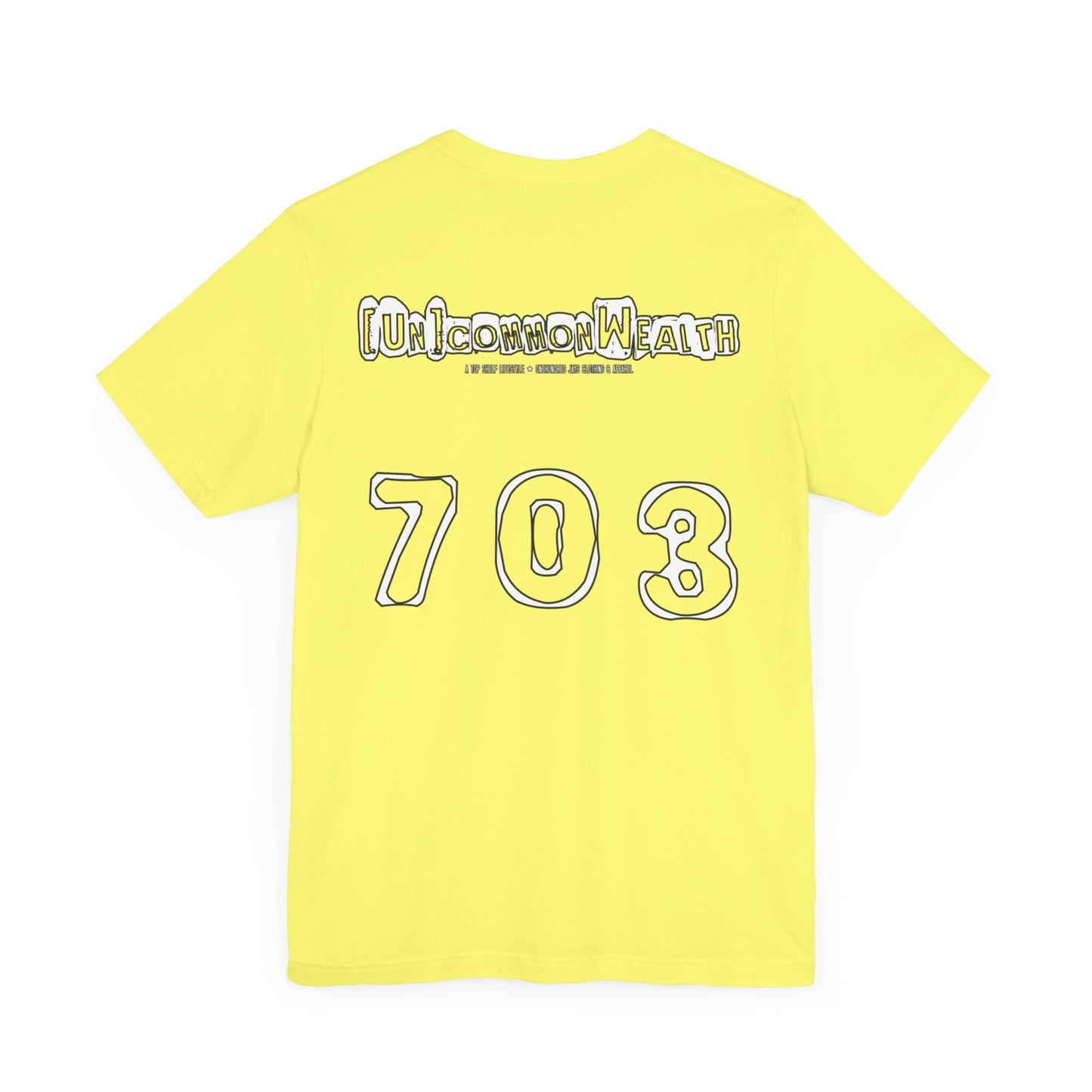 UNCOMMONWEALTH 703 Unisex Jersey Short Sleeve Tee