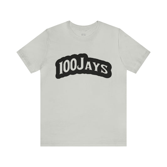 Camiseta de manga corta de jersey unisex negra clásica de 100 Jays 