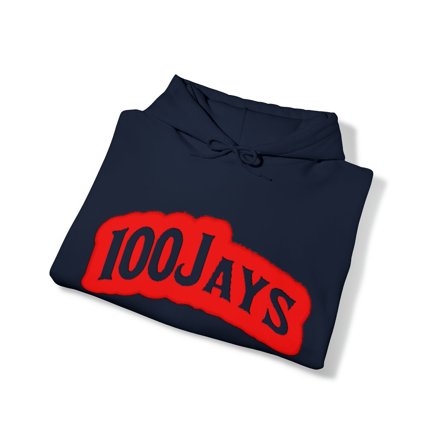 100 Jays Classic Red Unisex Heavy Blend™ Hooded Sweatshirt