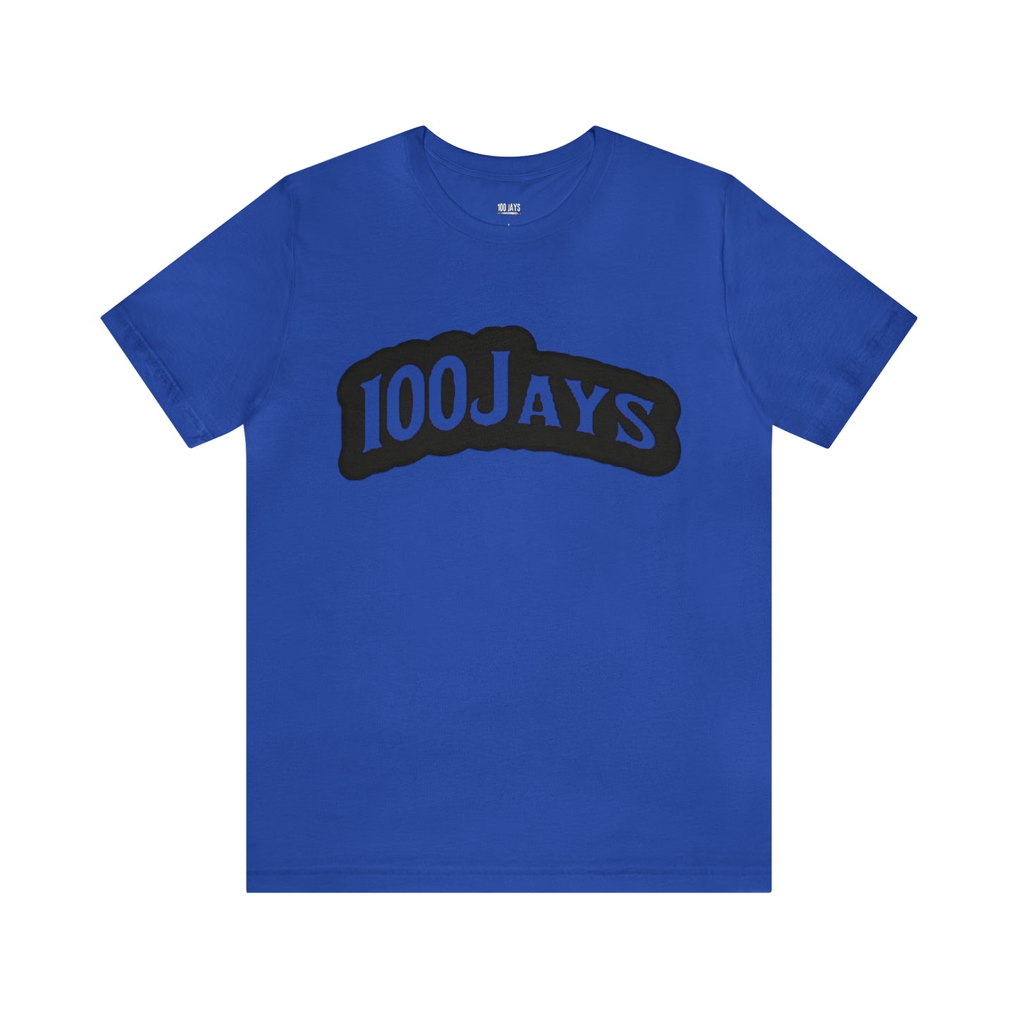 100 Jays Classic Black Unisex Jersey Short Sleeve Tee