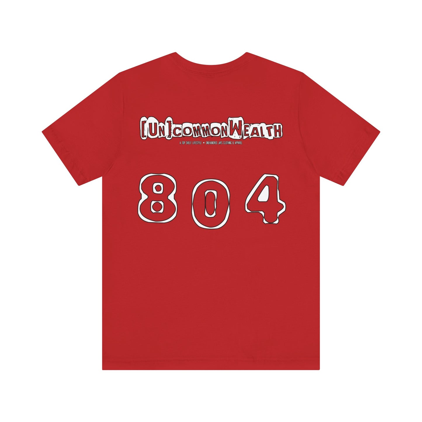 UNCOMMONWEALTH 804 Unisex Jersey Short Sleeve Tee