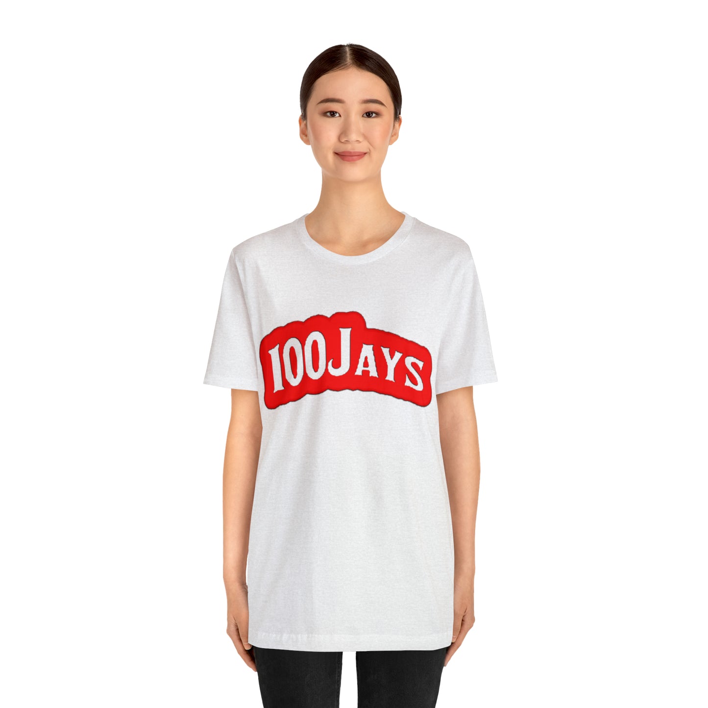 100 Jays Classic Red Unisex Jersey Short Sleeve Tee