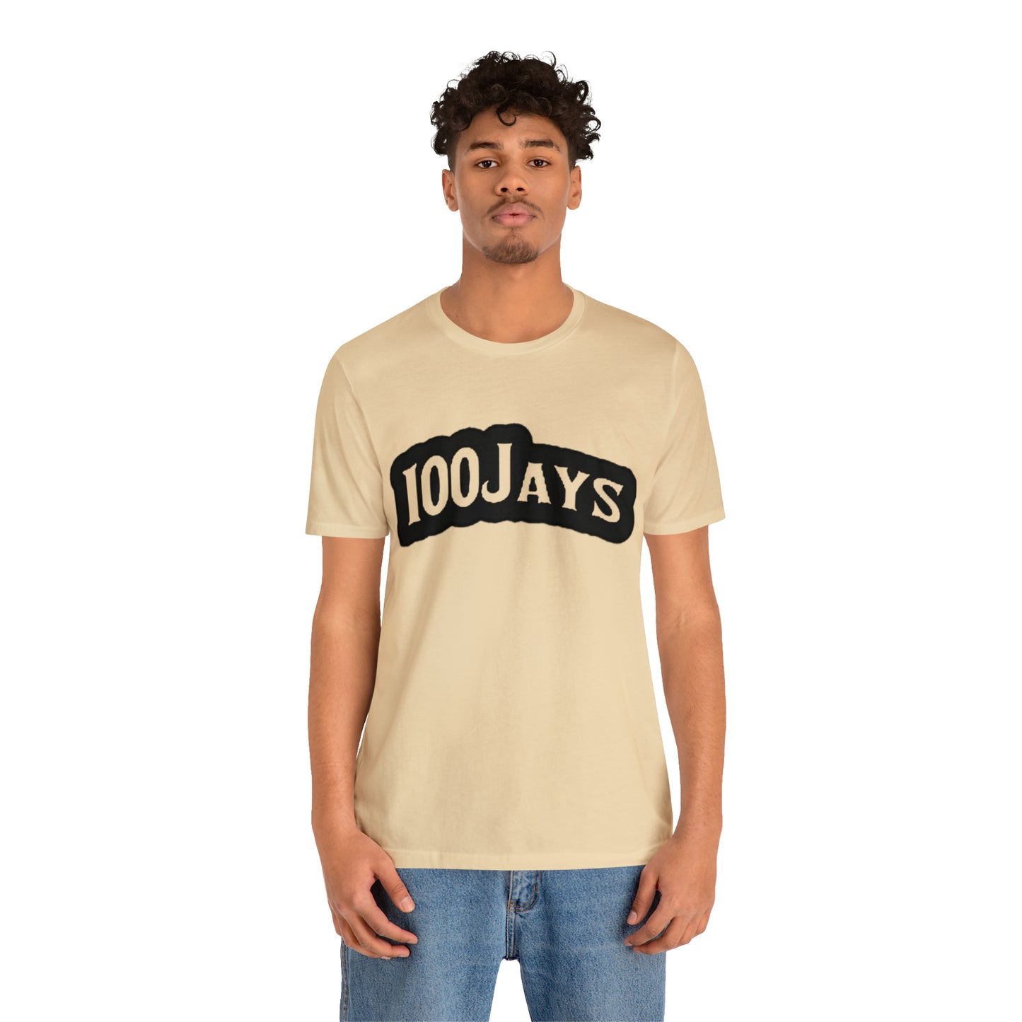 100 Jays Classic Black Unisex Jersey Short Sleeve Tee