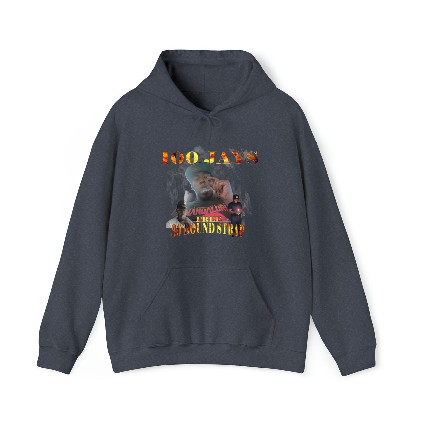 Sudadera con capucha unisex Heavy Blend™ con correa redonda Free 30