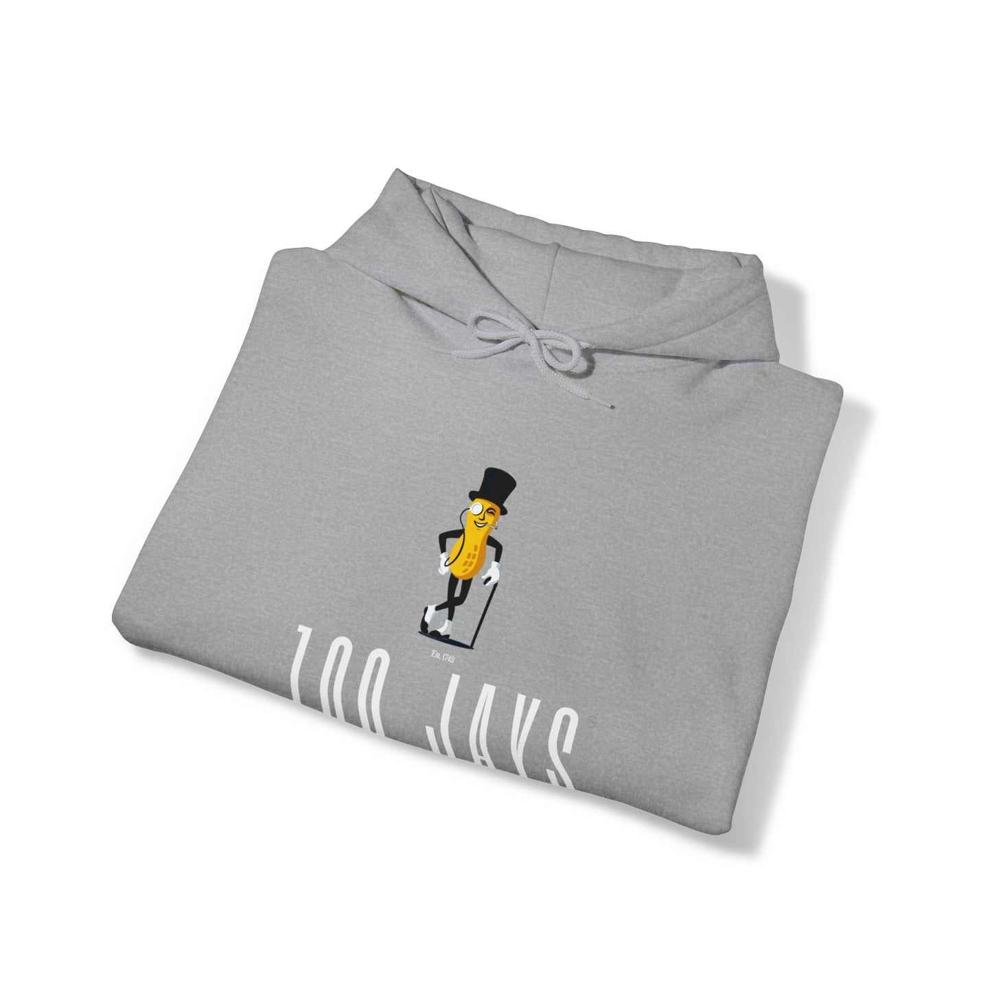 Sudadera con capucha unisex Heavy Blend™ de 100 Jays Mr. Peanut 