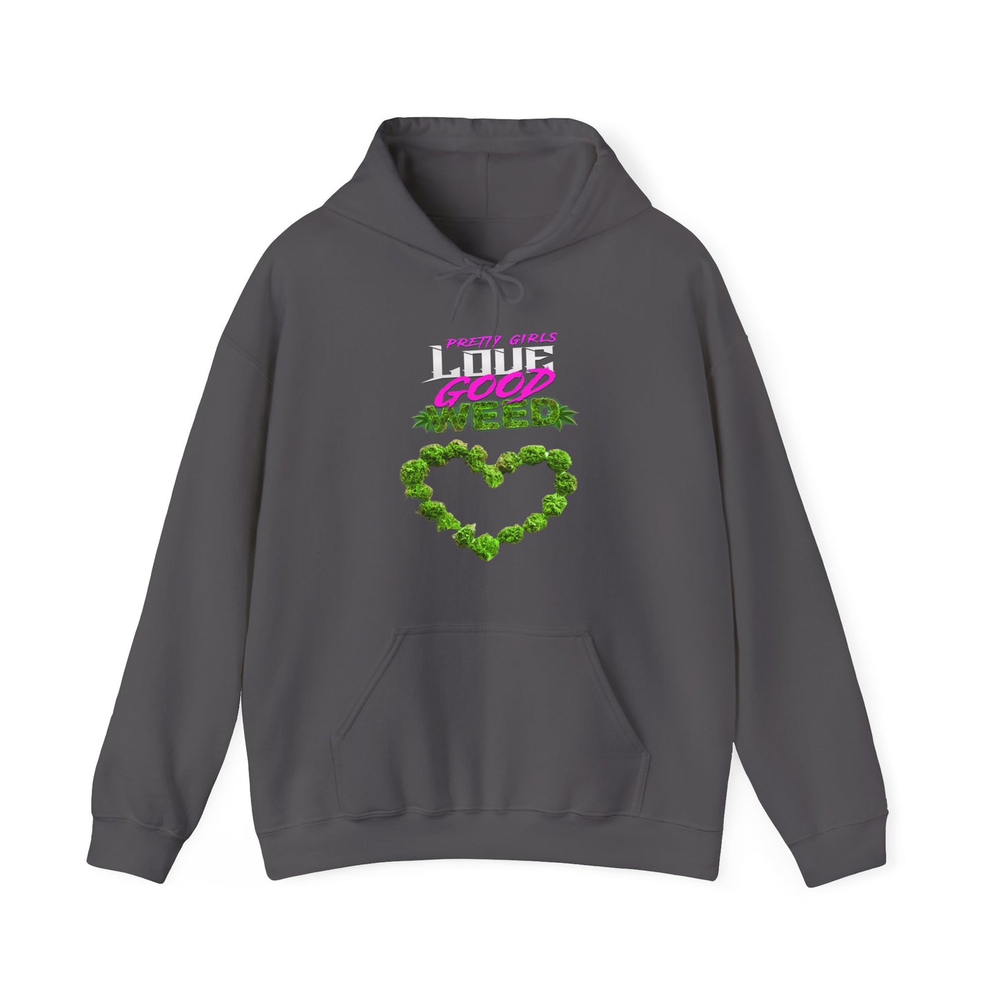 Pretty Girls Love Good Weed Sudadera con capucha unisex Heavy Blend™