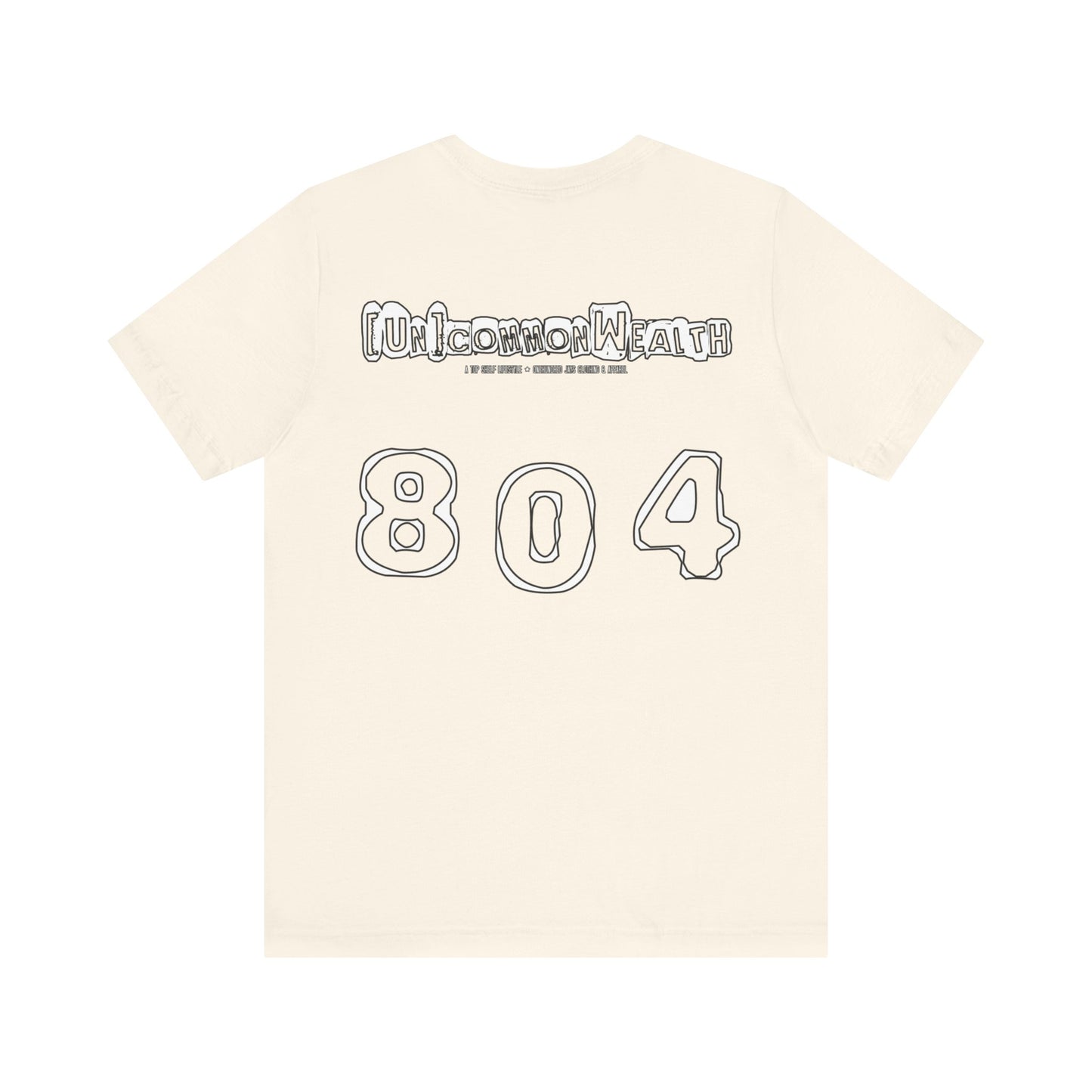 UNCOMMONWEALTH 804 Unisex Jersey Short Sleeve Tee