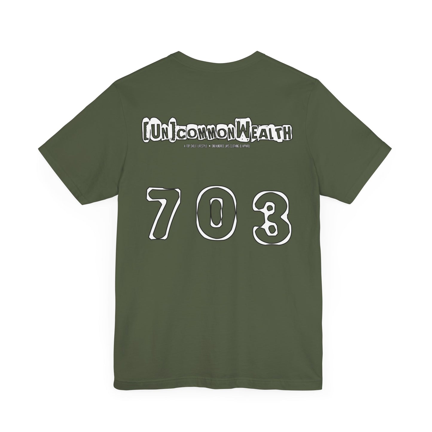 UNCOMMONWEALTH 703 Unisex Jersey Short Sleeve Tee