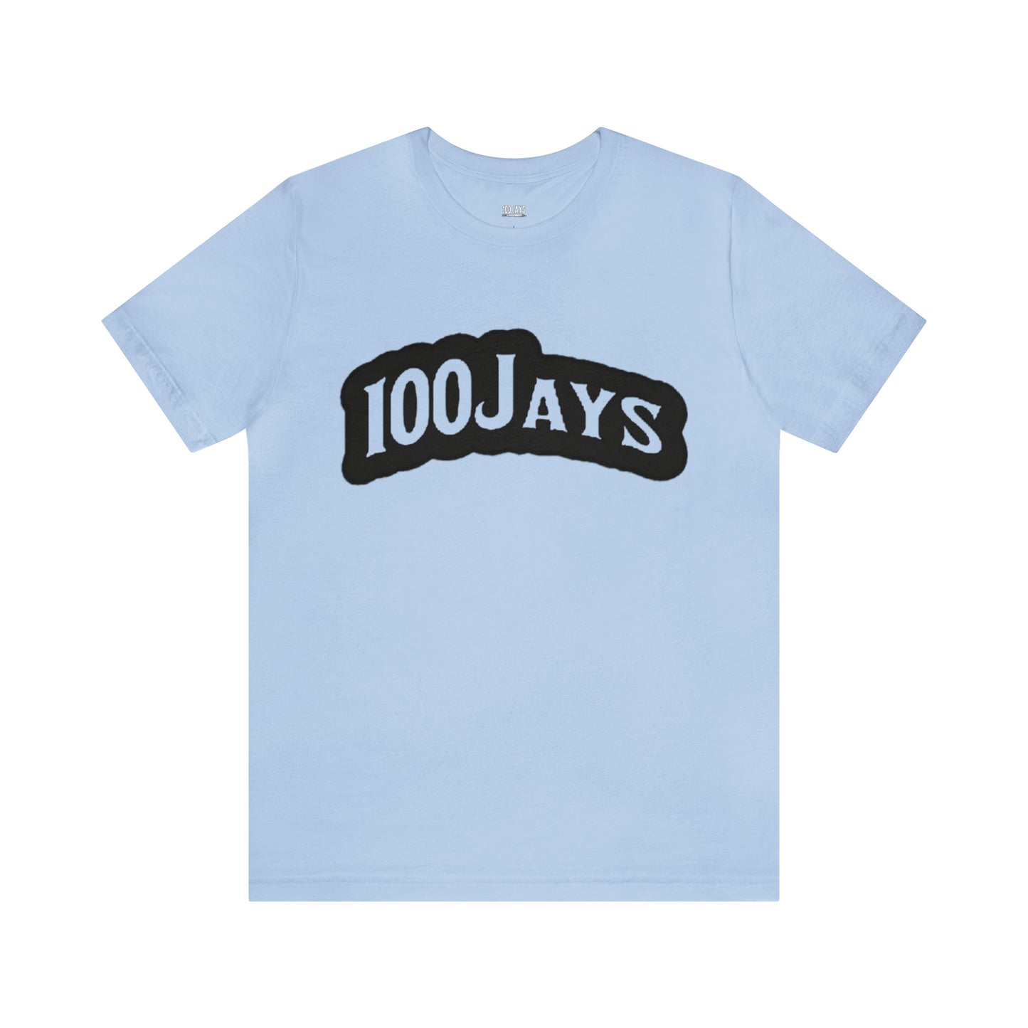 100 Jays Classic Black Unisex Jersey Short Sleeve Tee