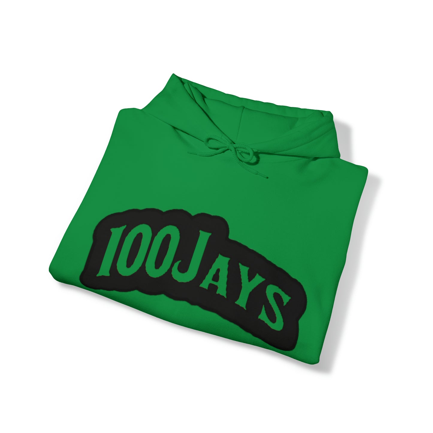 100 Jays Classic Black Unisex Heavy Blend™ Hooded Sweatshirt