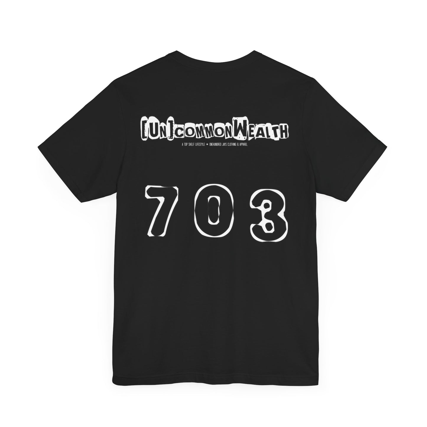 UNCOMMONWEALTH 703 Unisex Jersey Short Sleeve Tee