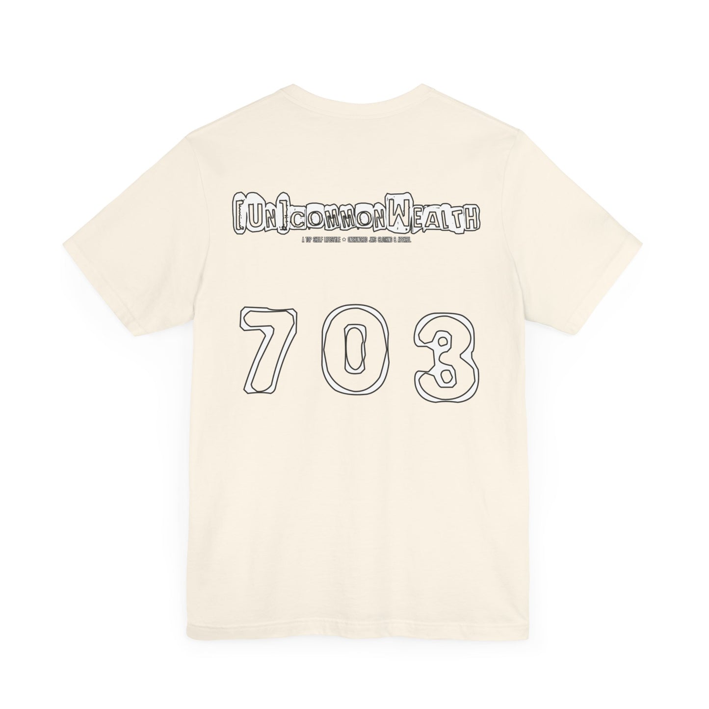 UNCOMMONWEALTH 703 Unisex Jersey Short Sleeve Tee