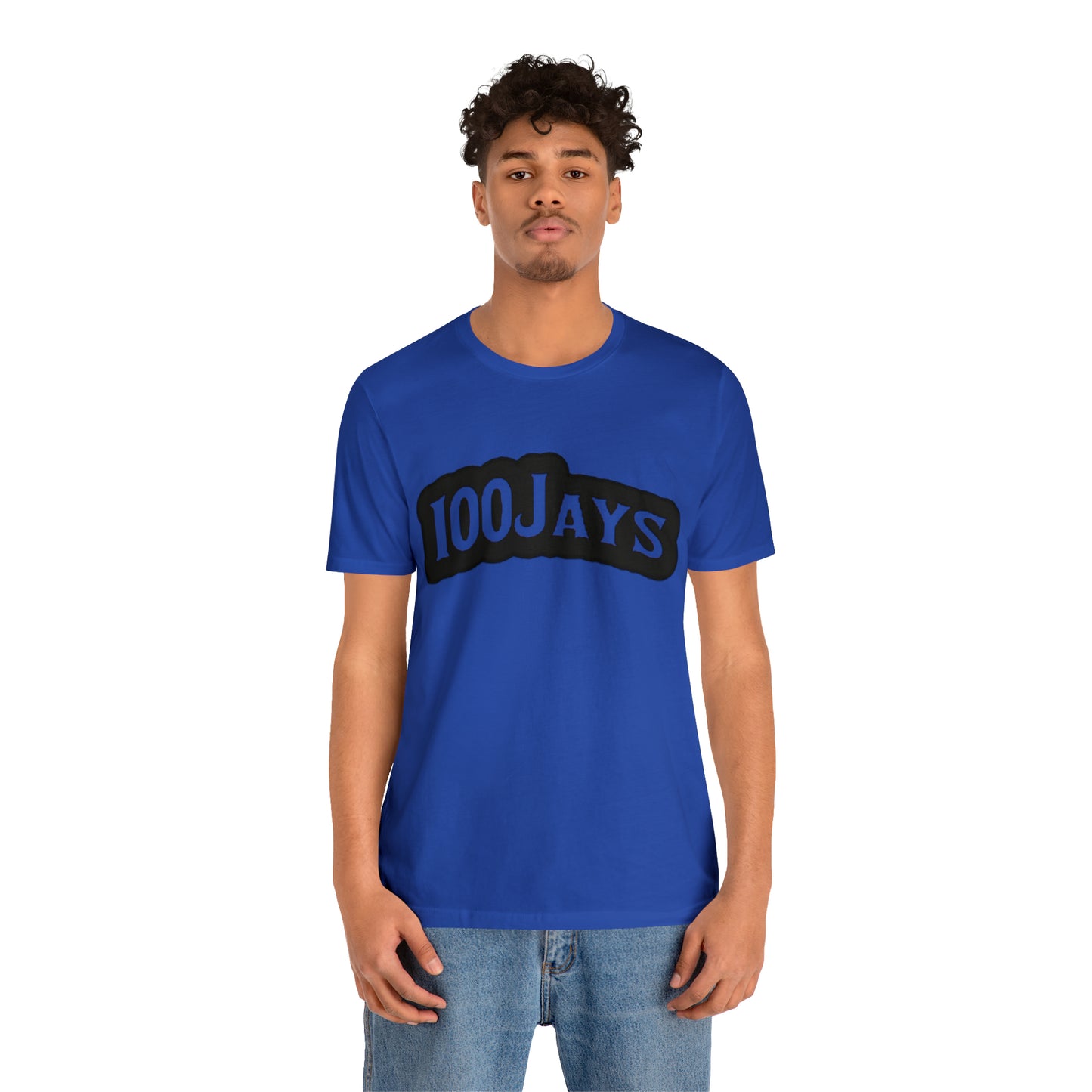 100 Jays Classic Black Unisex Jersey Short Sleeve Tee